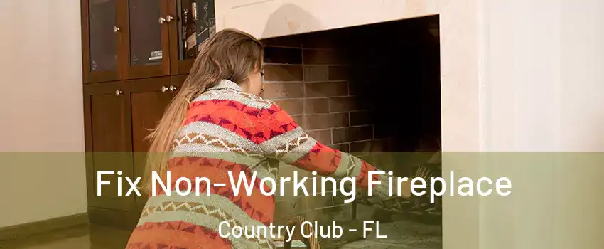  Fix Non-Working Fireplace Country Club - FL