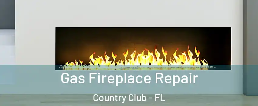  Gas Fireplace Repair Country Club - FL