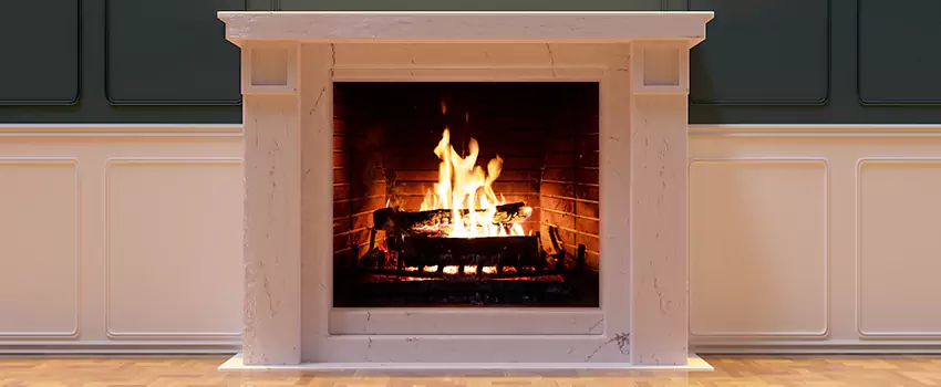 Decorative Electric Fireplace Installation in Country Club, Florida
