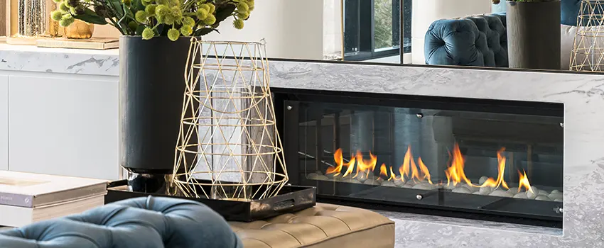 Custom Fireplace Crystals in Country Club, Florida