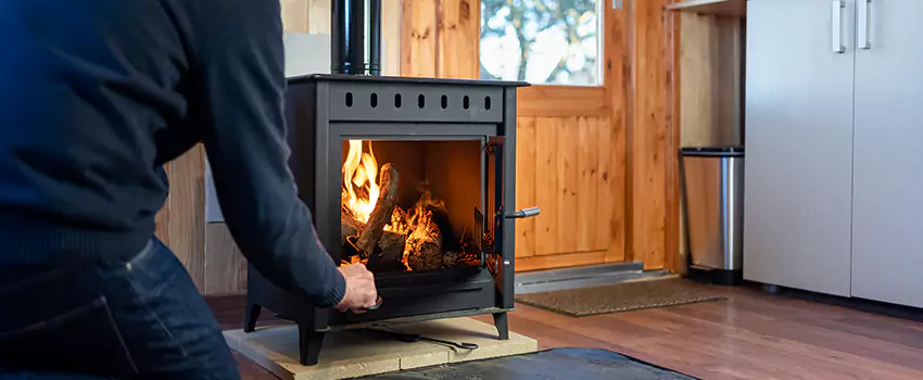 Open Hearth Wood Fireplace Installation in Country Club, FL